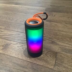Rainbow Light Up Bluetooth Speaker